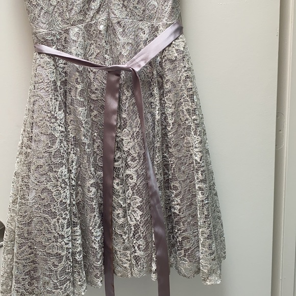 Lace Tank Dress and Beaded Sash - Picture 8 of 8